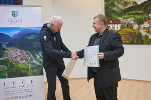 Slovesnost ob vstopu v mrežo Gorniške vasi